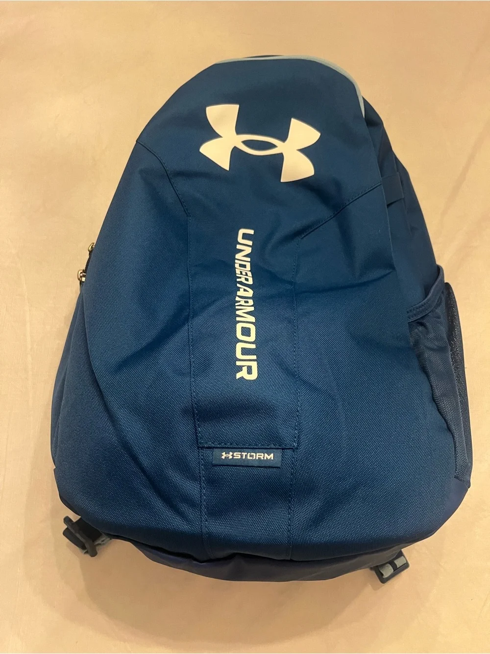 Under Armour Navy Blue Men's Backpack with White Logo